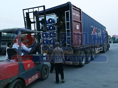 安徽食品烘干機發貨現場